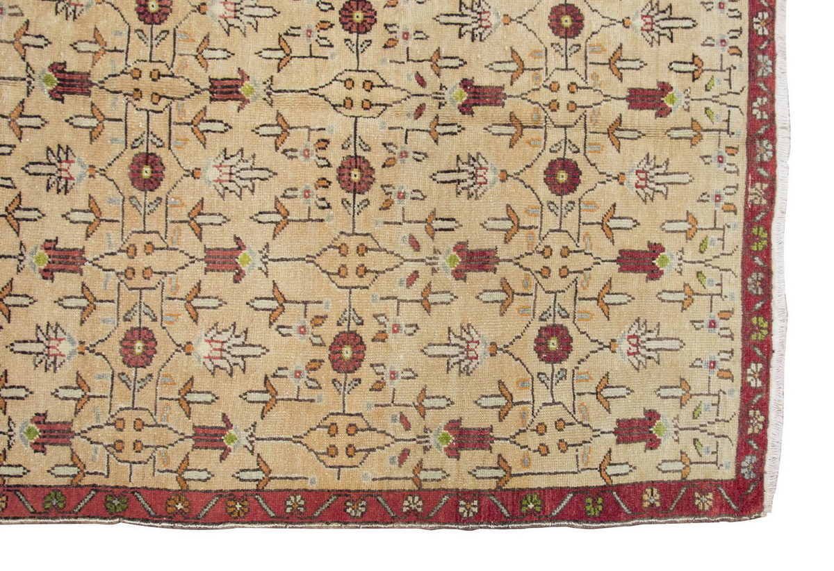 Vintage Rug 5" x 9'5" feet 150 x 287 cm
