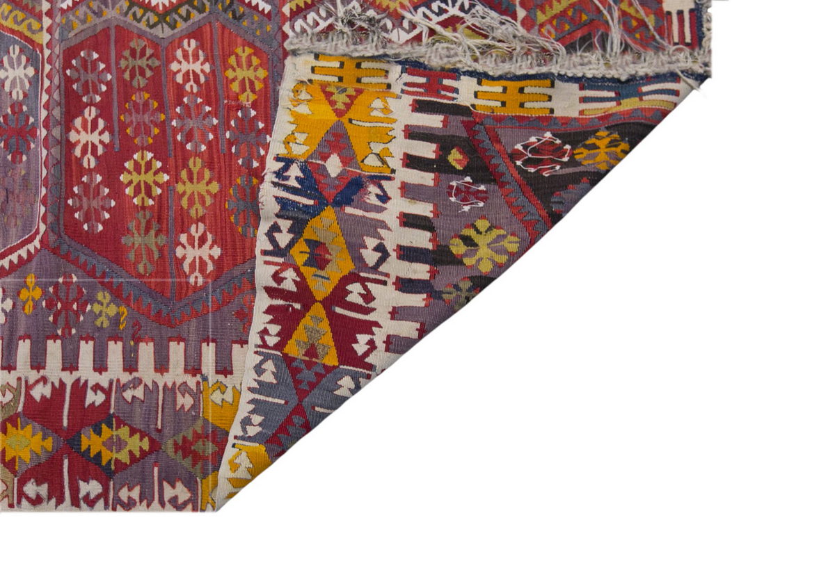 anatolian kilim, 6x11 ft kilim, 175x339 cm