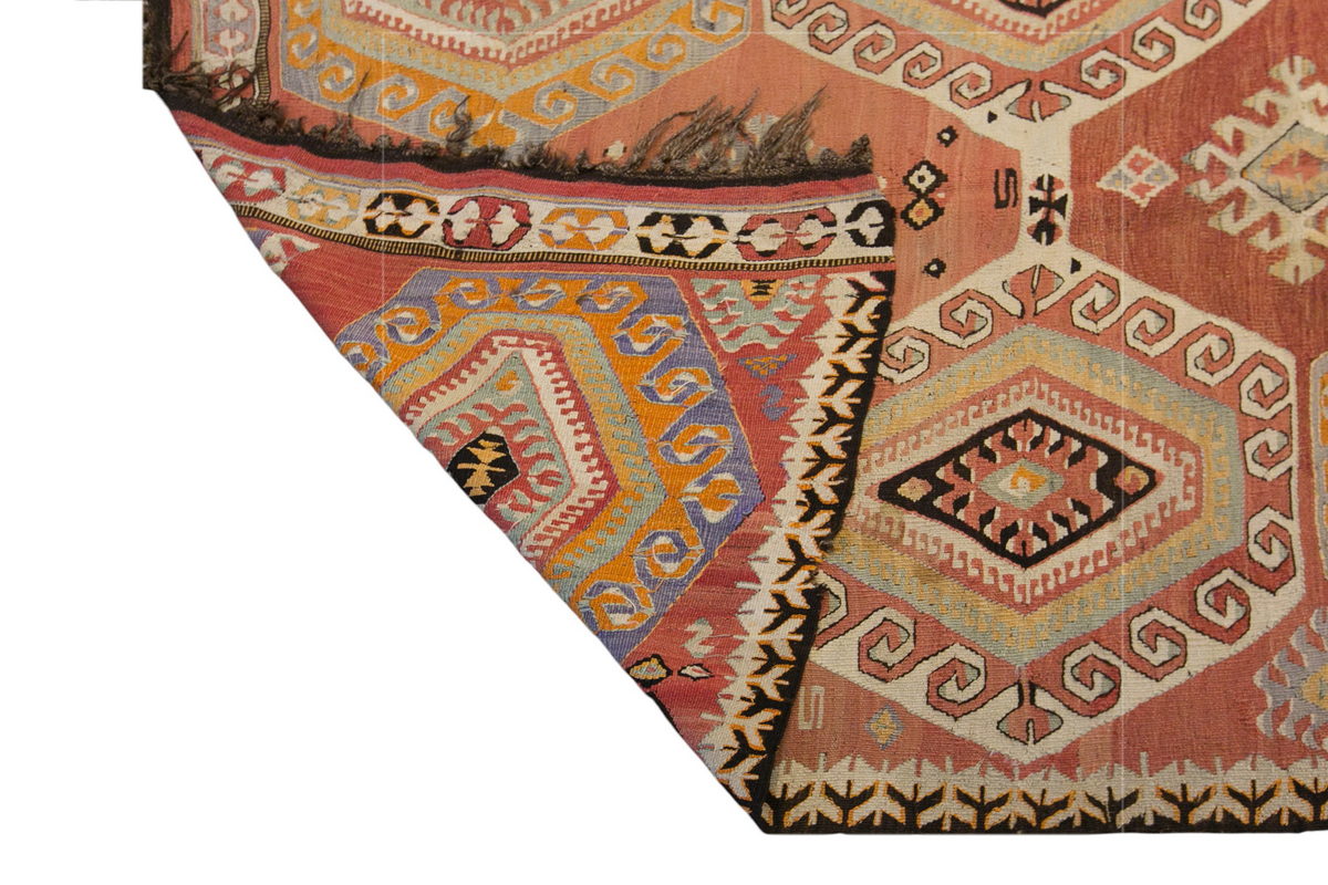 anatolian tribal, 149x374 cm, 5x12 oversized kilim