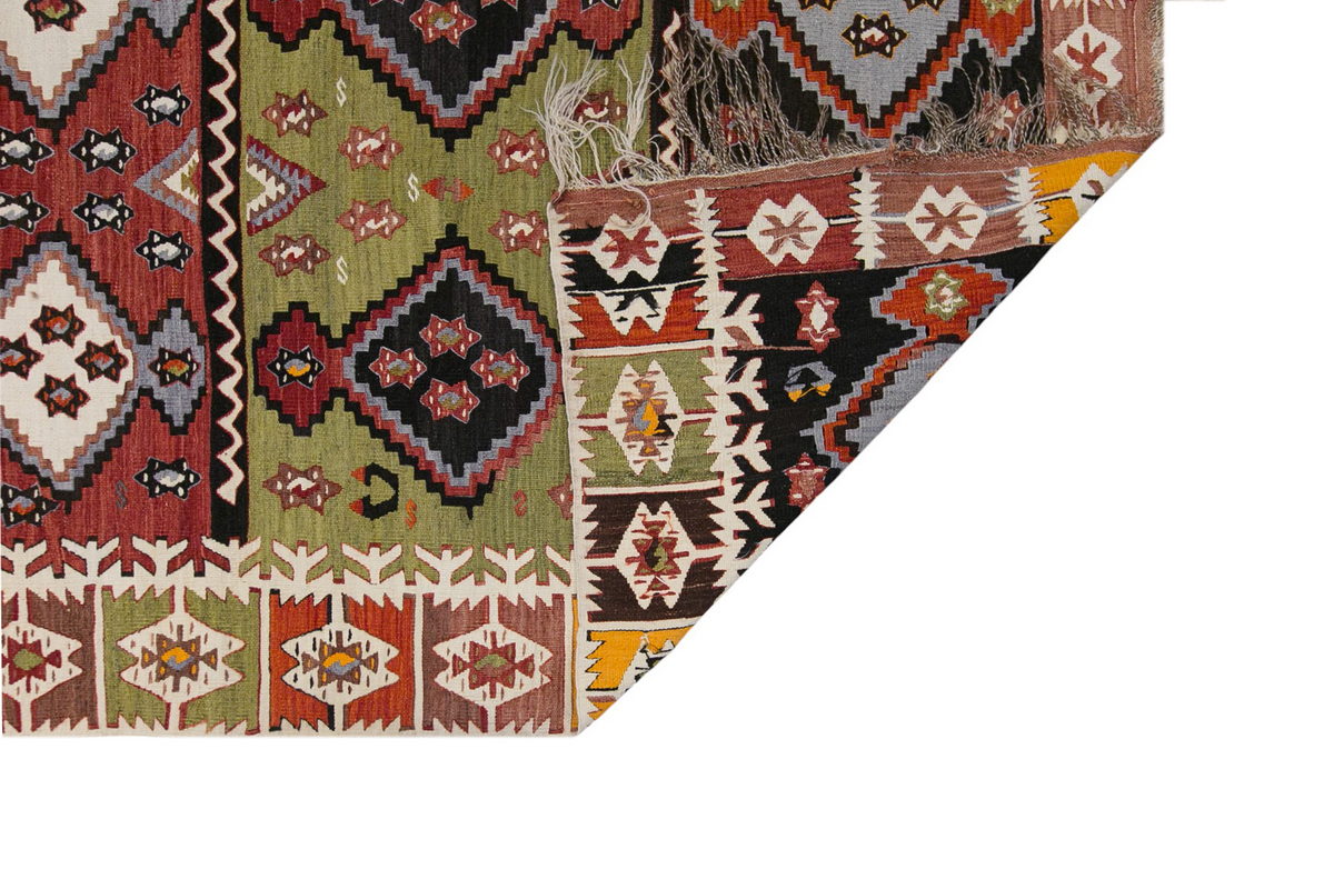 anatolian tribal, 161x362 cm, 5x12 oversized kilim