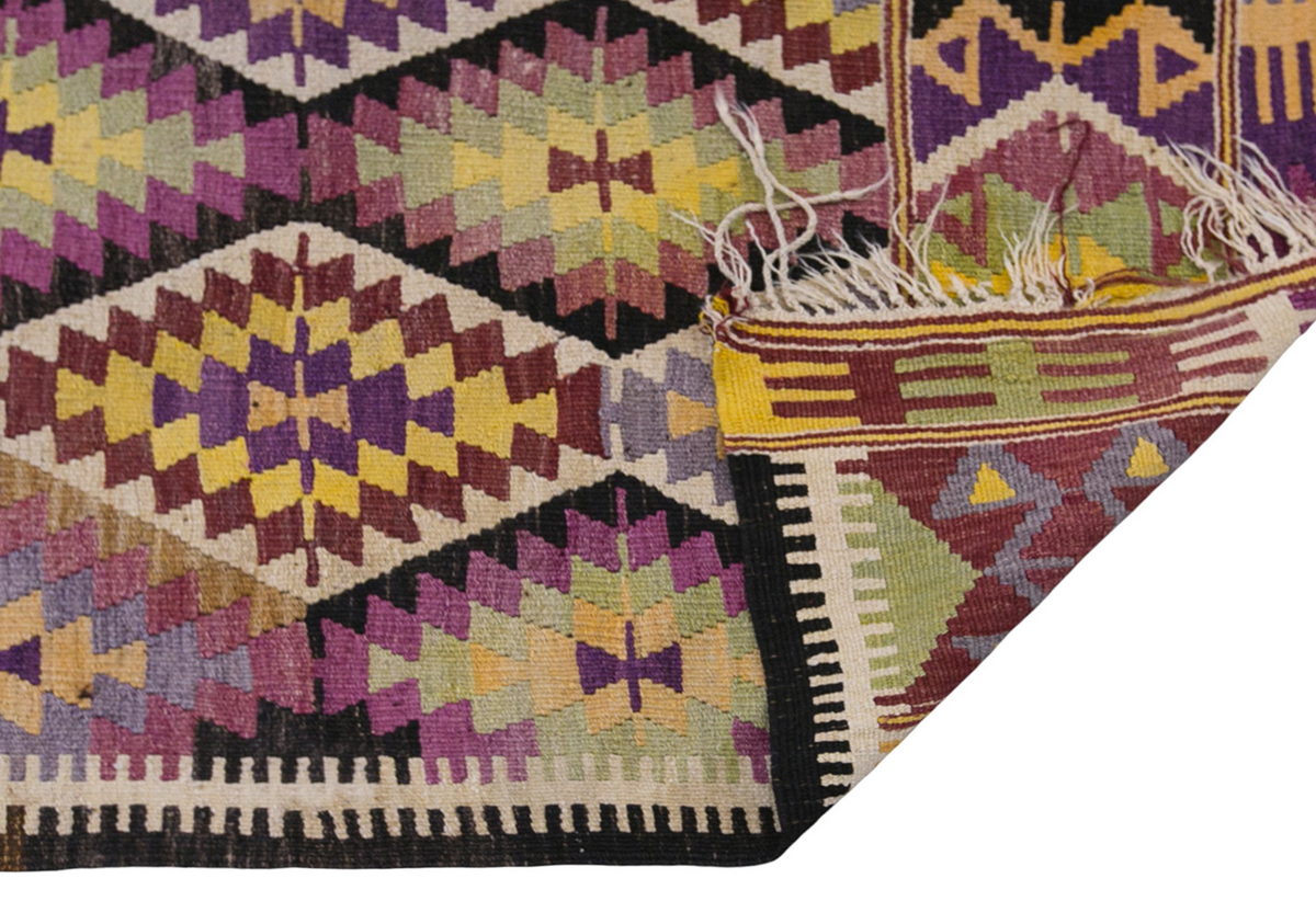 anatolian tribal kilim, 6x9 ft kilim, 175x266 cm