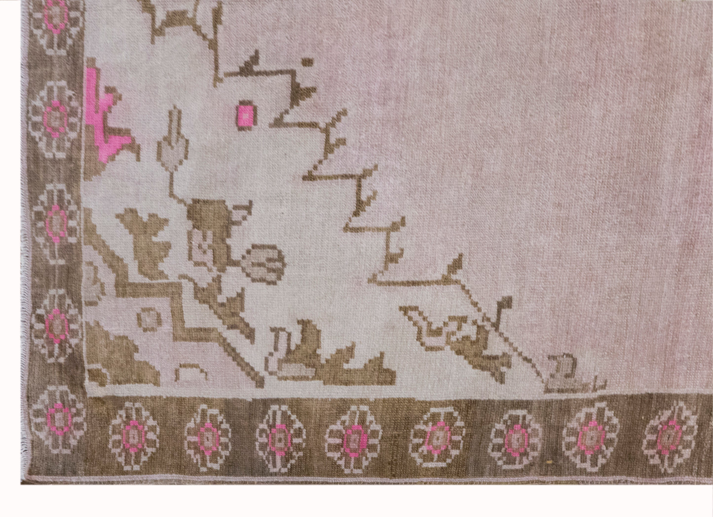 Antique Oriental Rug 186x385 cm (6'1" x 12'7")
