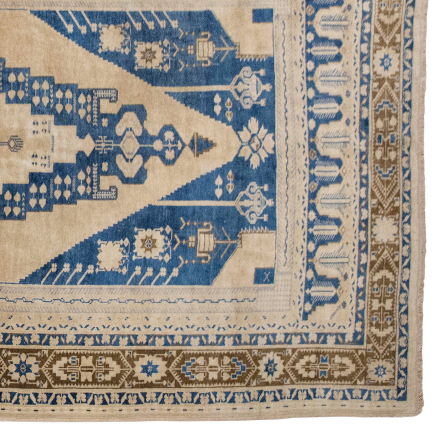 Antique Turkish Oushak Rug 170x310 cm (5.6x10.2 ft)
