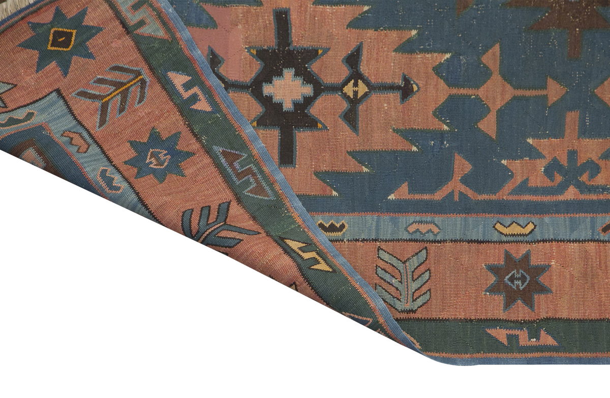 Caucasian Avar Kilim, 151 x 285 cm / 5 x 9'4 feet