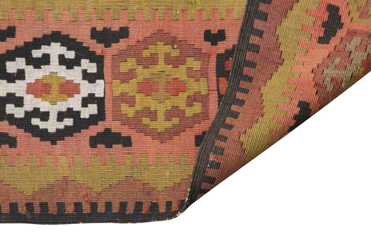 Caucasian Azerbaijan Kilim, 225 x 402 cm / 7'5 x 13'2 feet