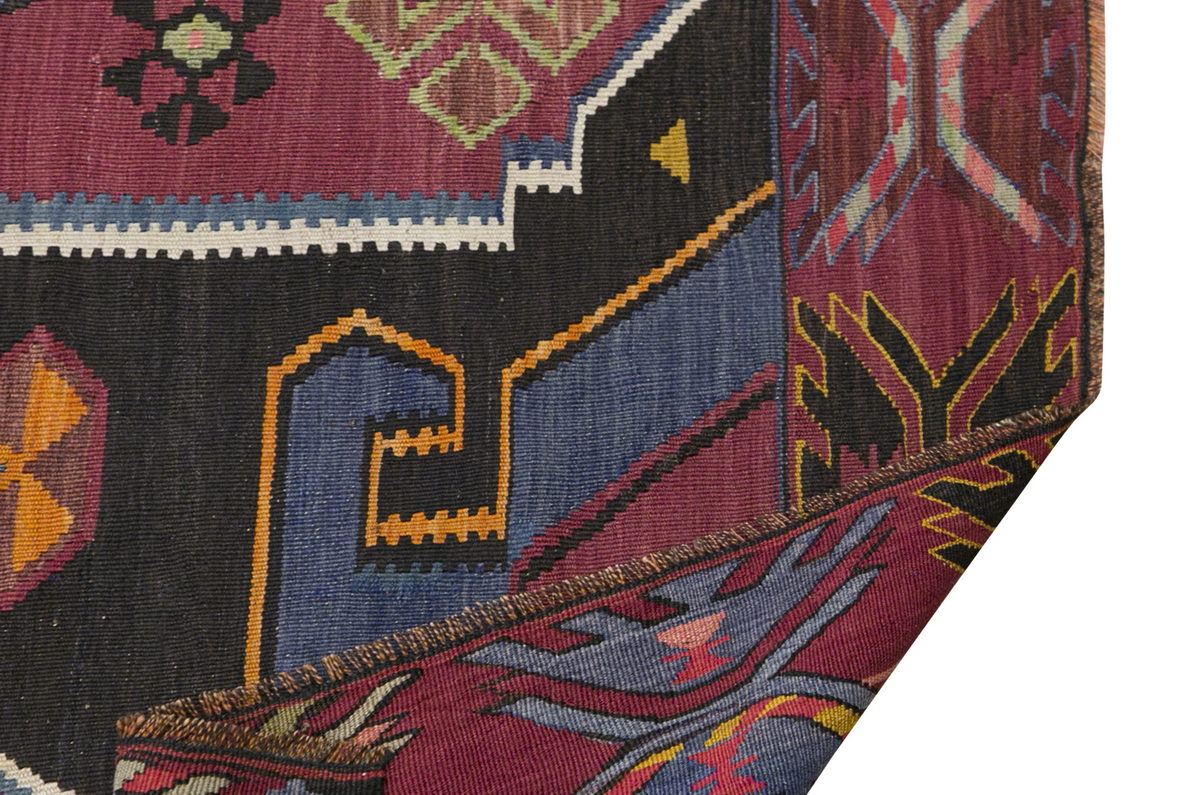 Caucasian Şahnazar Tribe Kilim, 184 x 320 cm / 6 x 10'6 feet