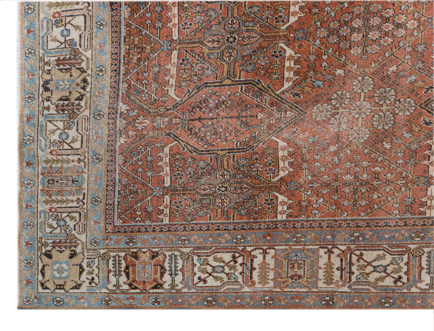 Handmade Oushak Rug 242x362 cm, 7'11" x 11'10"