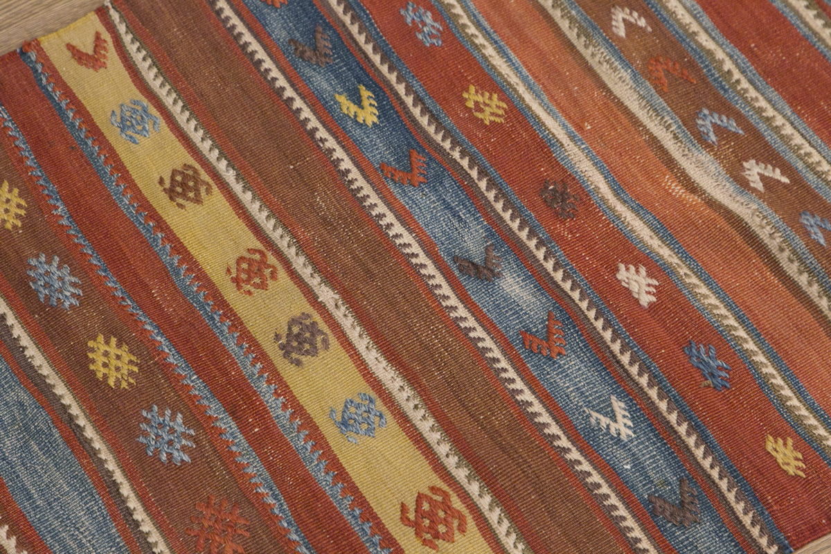 Handwoven Konya Hallway Rug, 2.6 x 10.6 ft, 77 x 322 cm