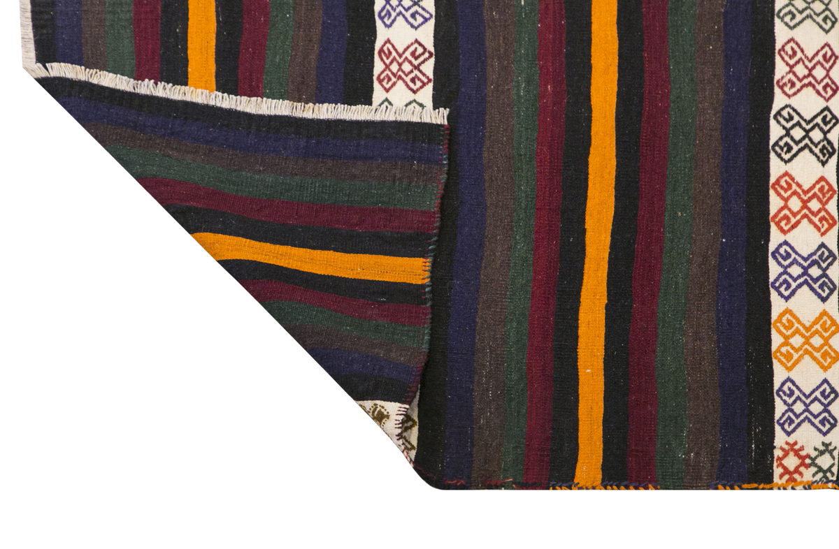 Handwoven Konya Hallway Rug, 2.6 x 11 ft, 77 x 337 cm