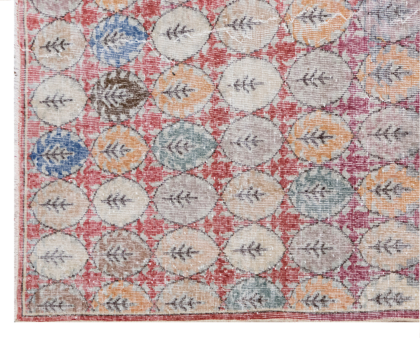 Handwoven Wool Area Rug (6.7 x 9.5 ft)