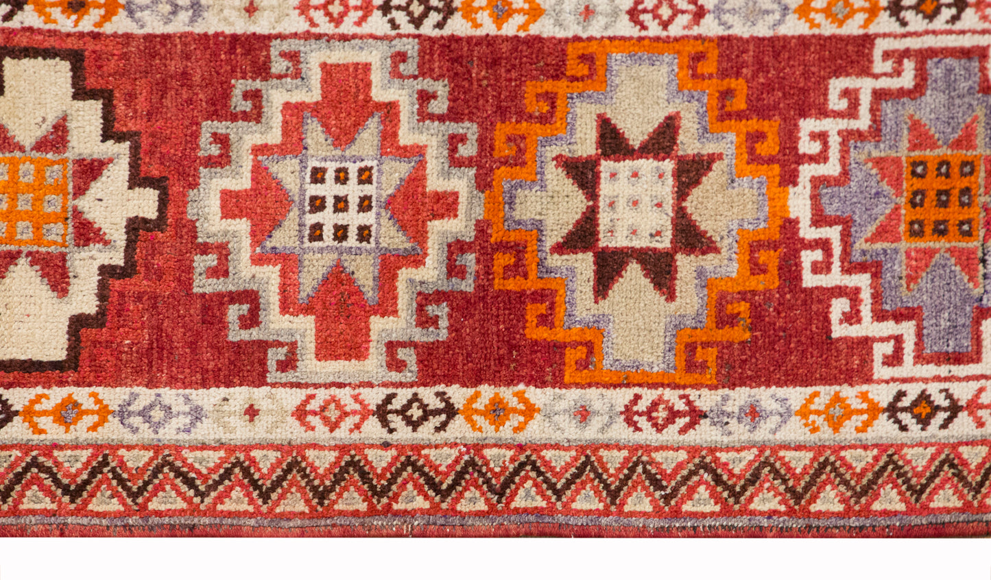 Kurdish Herki Runner 90x420 cm (3x13.8 ft)