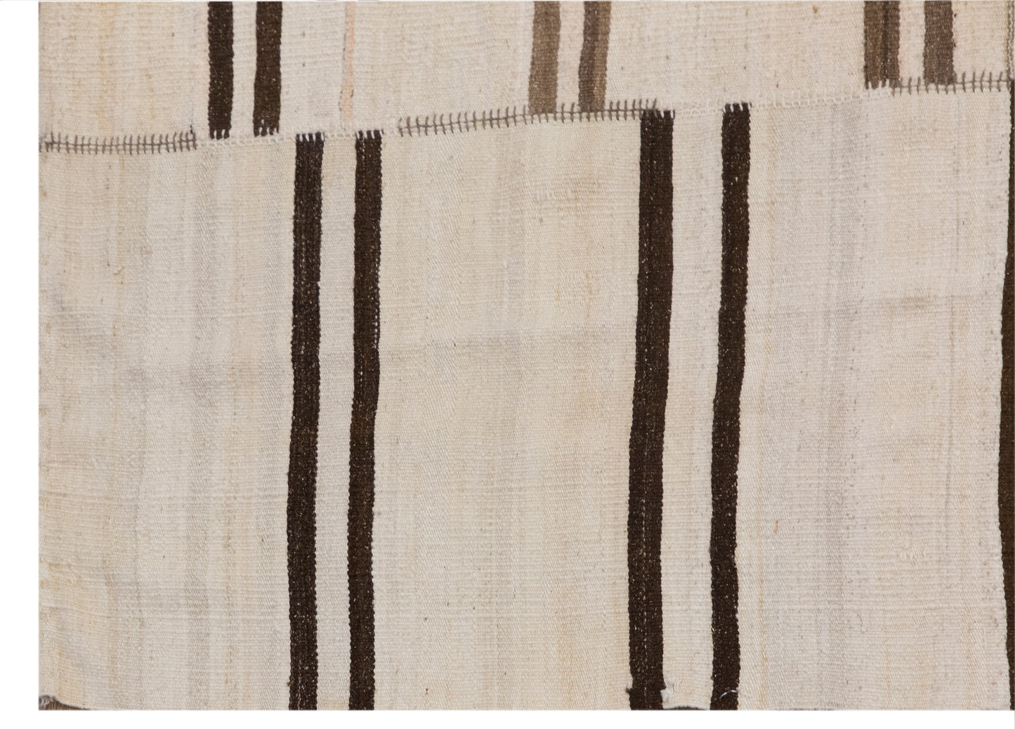 Minimalist Turkish Kilim Rug 200x250 cm | 6.6x8.2 ft