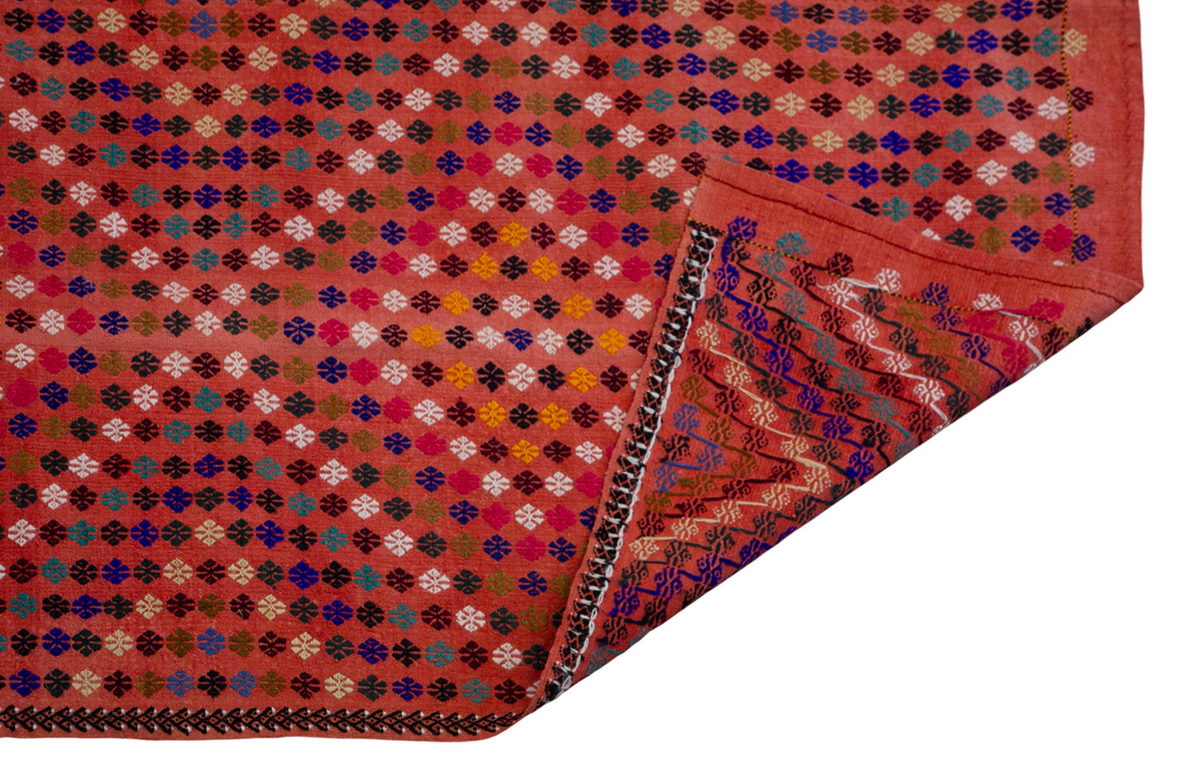 Minimalist Vintage Kilim Rug 194x282 cm (6'4" x 9'3")