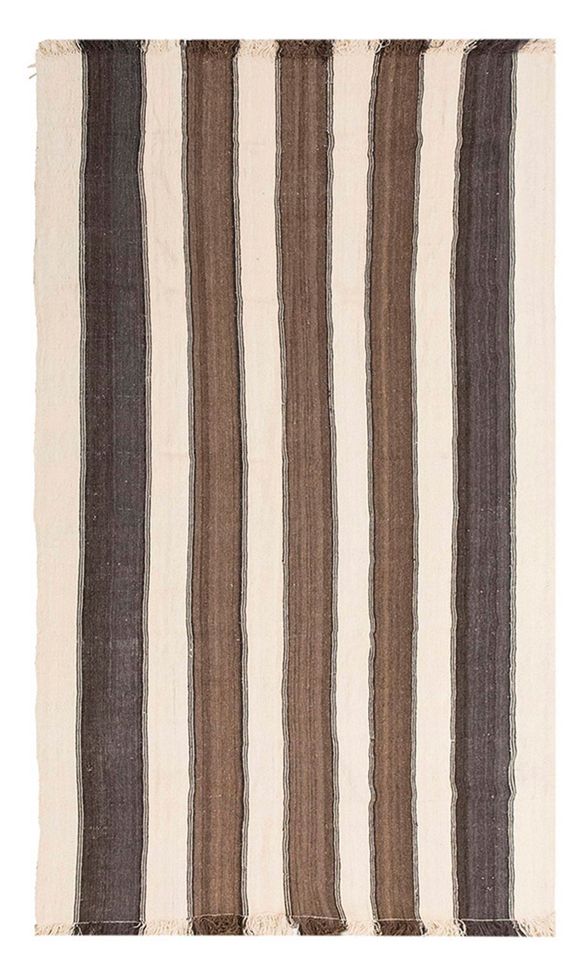 Neutral Kilim 5'5" x 10'6" feet 166 x 320 cm