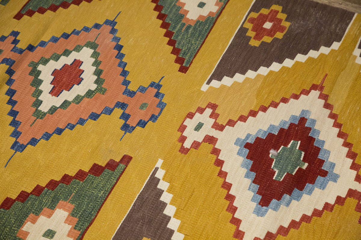 New Handmade Kilim 3'1 x 8'4 feet 95 x 255 cm