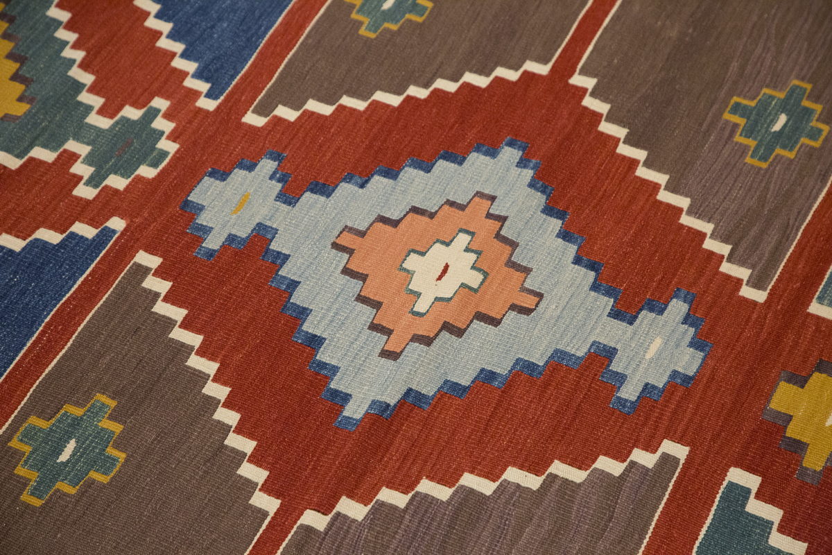 New Handmade Kilim 3'4 x 9 feet 102 x 268 cm
