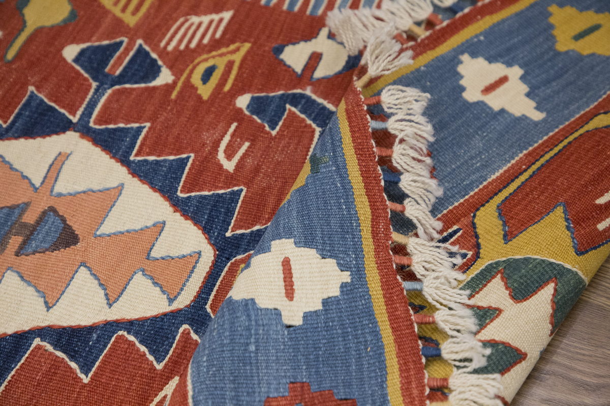 New Handmade Kilim 3 x 6'7 feet 90 x 200 cm