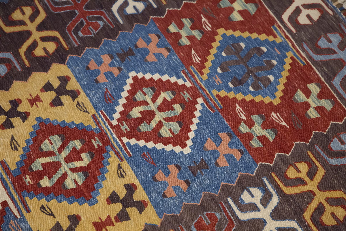 New Handmade Kilim 3 x 6 feet 92 x 182 cm