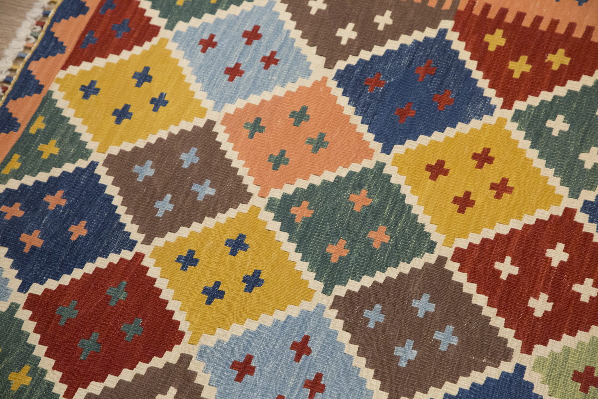 New Handmade Kilim 3 x 7 feet 89 x 209 cm
