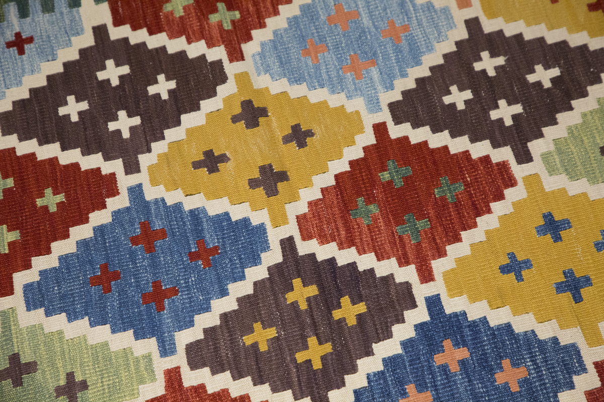 New Handmade Kilim 3 x 7 feet 92 x 210 cm