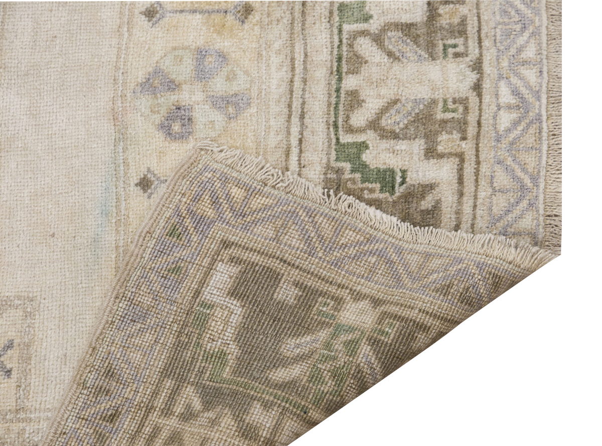 Oushak Rug, 4 x 8'6 feet, 124 x 260 cm Rug