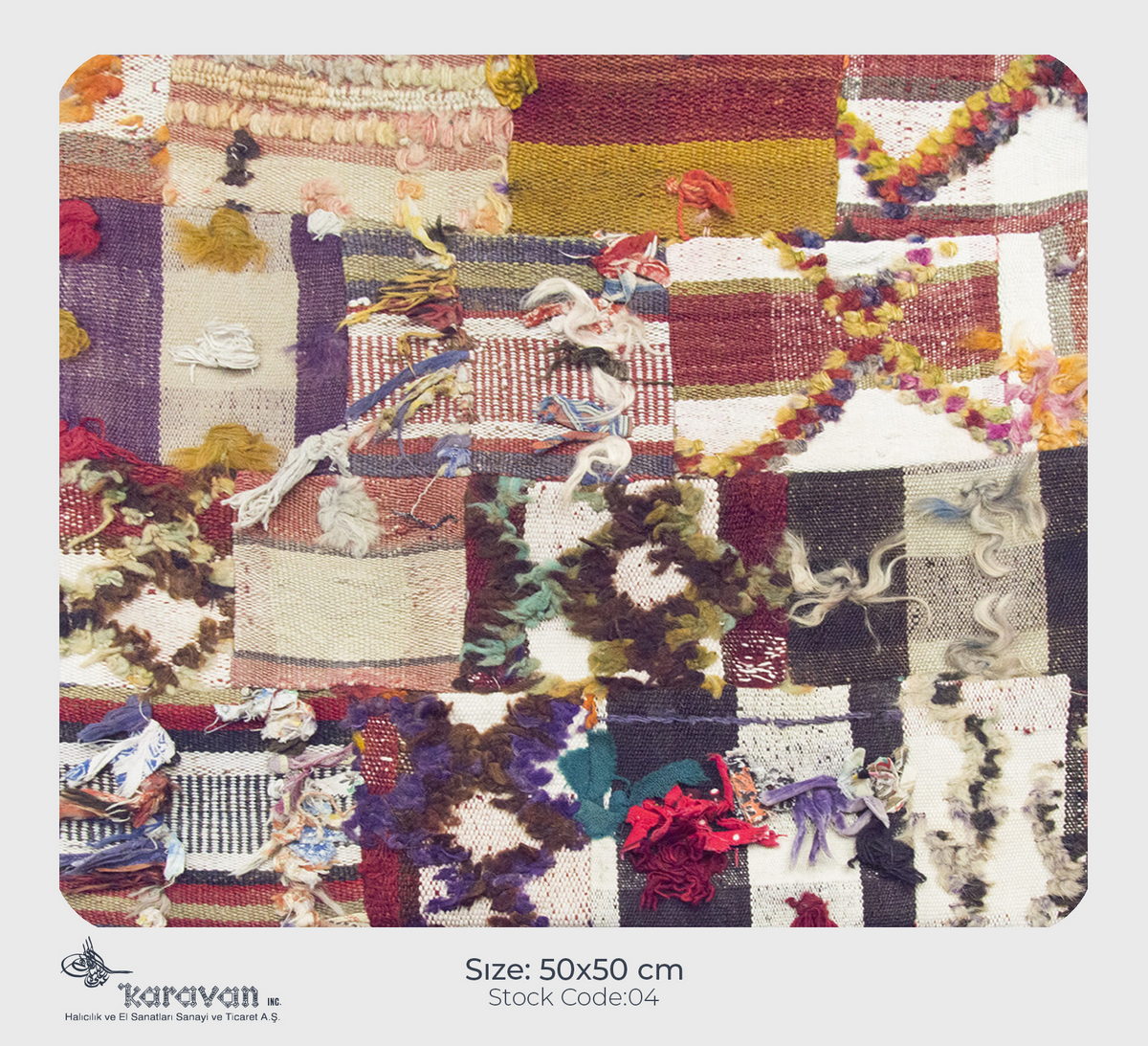 Patchwork Rug Pillow-4-44