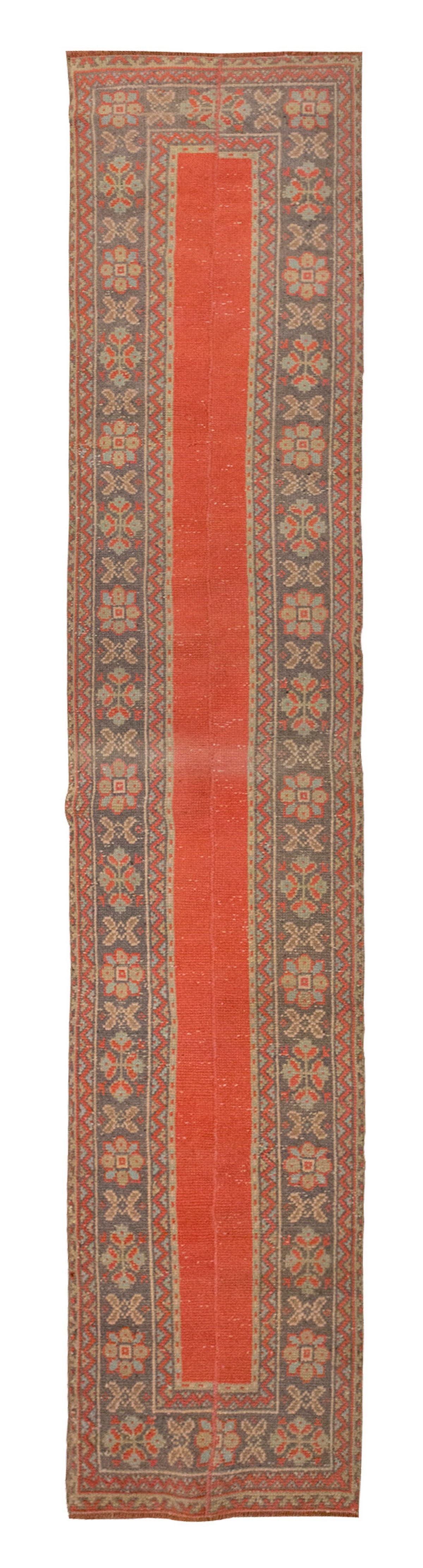 Runner Rug 2' x 11'7" feet 62 x 352 cm