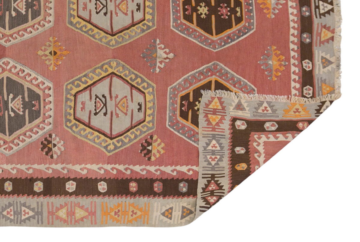 Şarkışla tribal kilim, 5x11 ft kilim, 150x338 cm