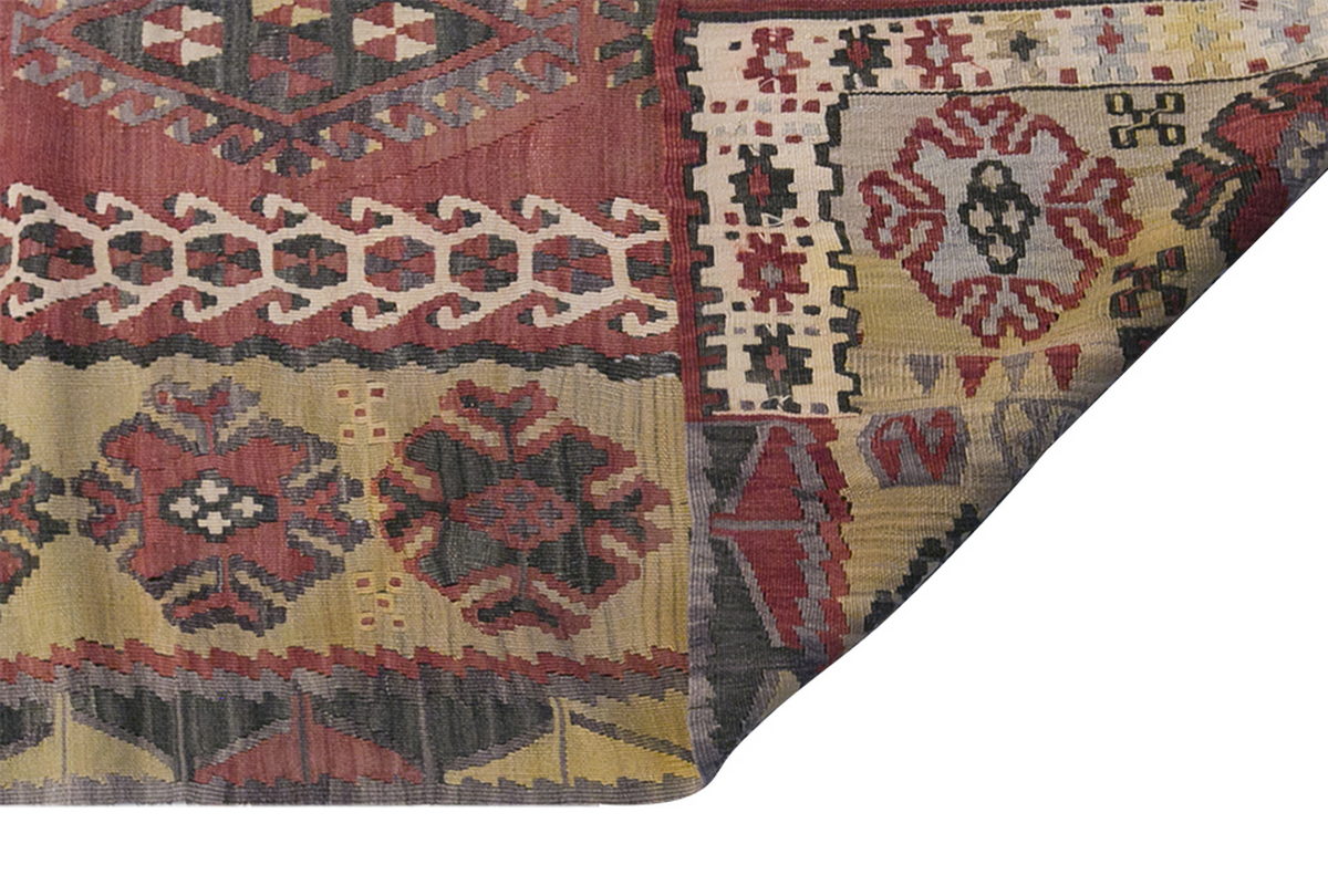 şarkışla tribal kilim, 6x15 ft kilim, 190x443 cm