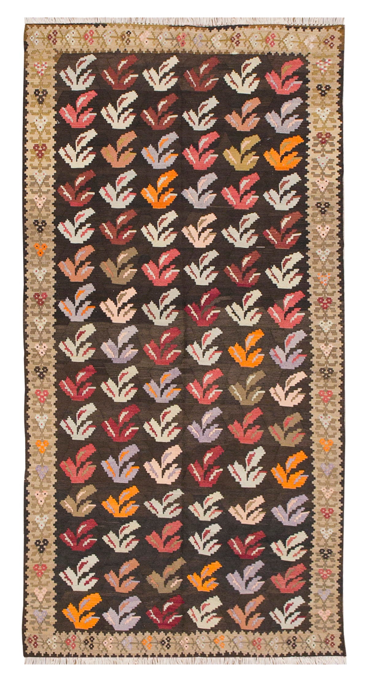Turkish Moldovian Kilim, 165 x 360 cm / 5'5 x 12 feet