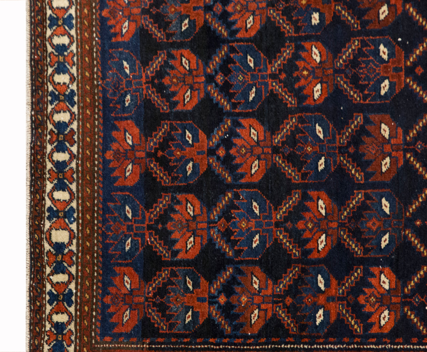 Turkish Oushak Runner Rug | 115x270 cm (3.8x8.9 ft)