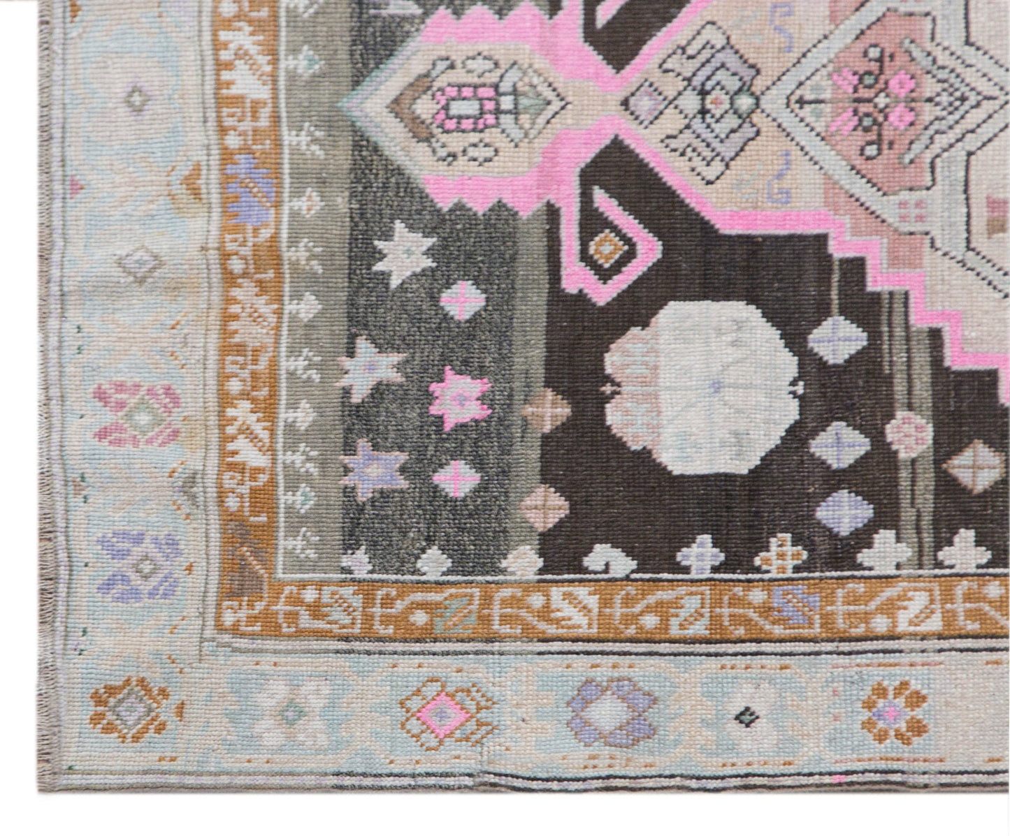 Turkish Vintage Rug 3'3" x 6'7" (100x200 cm)