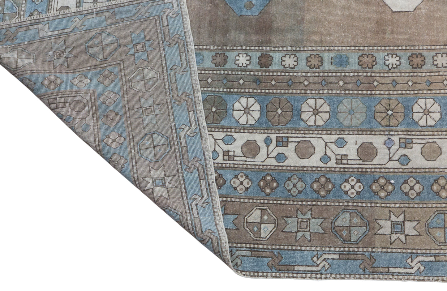 Turkish Vintage Rug 6'1" x 8'10" (185x270 cm)