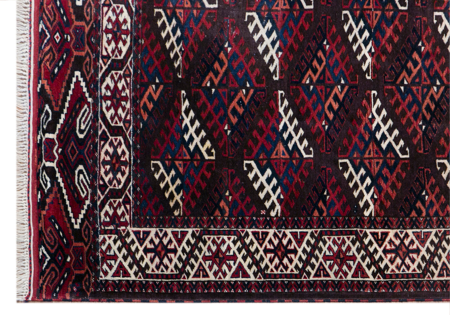 Turkish Vintage Rug 7'3" x 9'8" (221x295 cm)