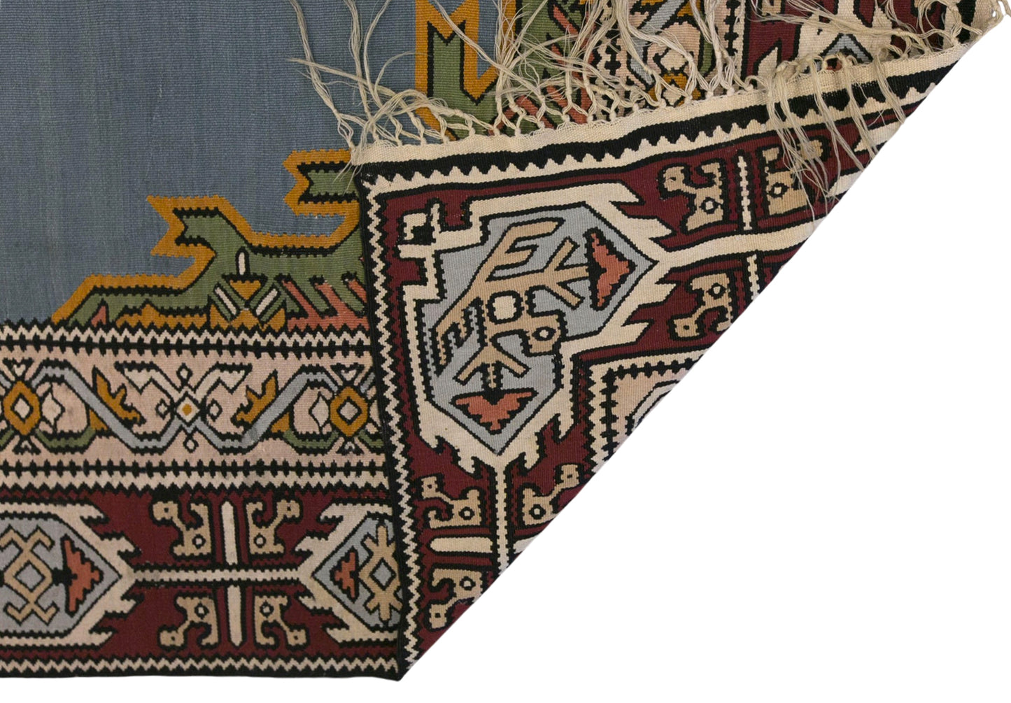 Vintage Antique Bessarabian Kilim, 215 x 300 cm / 7.1 x 9.8 ft