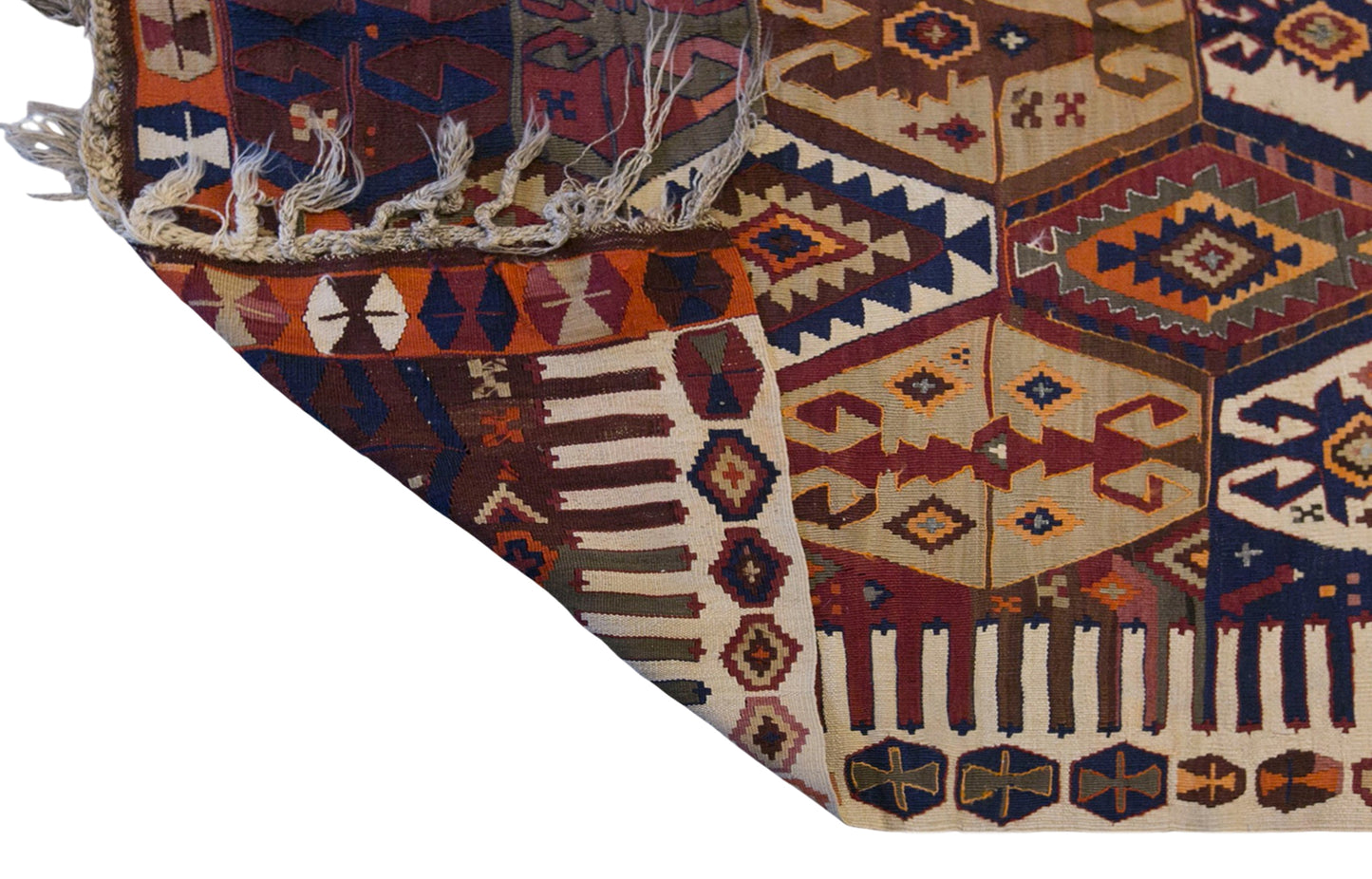 Vintage Antique Kilim, 170 x 430 cm / 5.6 x 14 ft