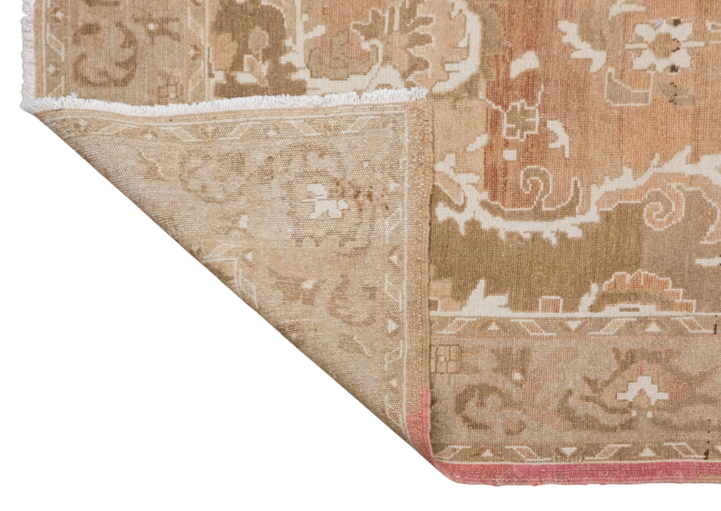 Vintage Handwoven Wool Rug, 255 x 300 cm / 8.4 x 9.8 ft