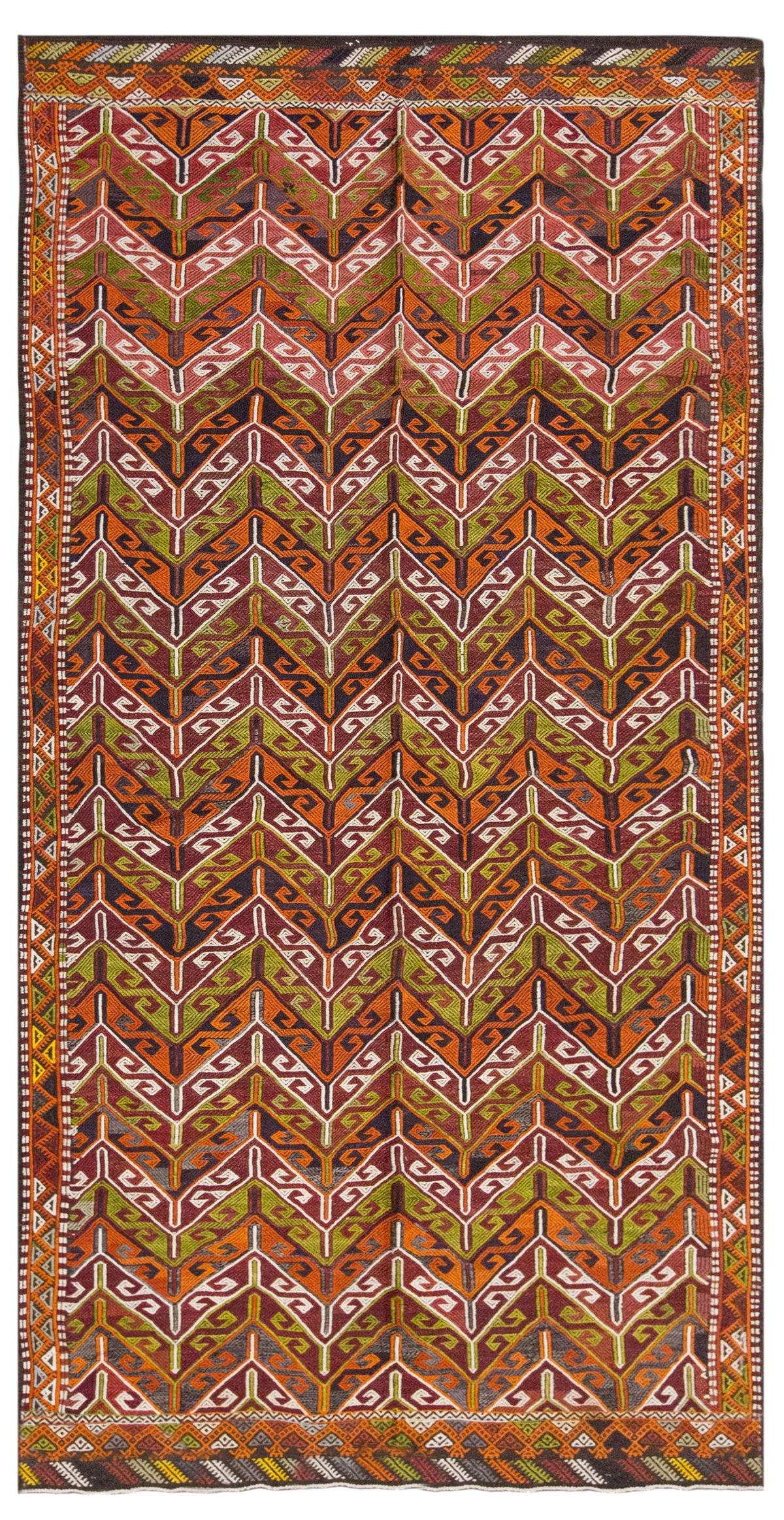 Vintage Large Cicim Rug, 160 x 325 cm / 5.3 x 10.8 feet