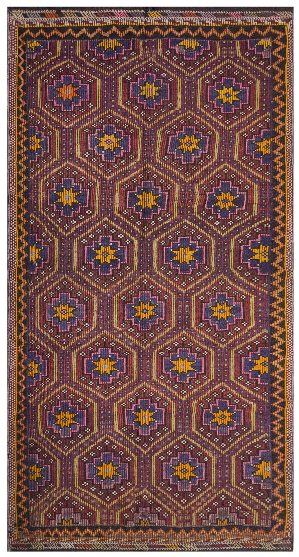 Vintage Large Cicim Rug, 178 x 334 cm / 6 x 11 feet