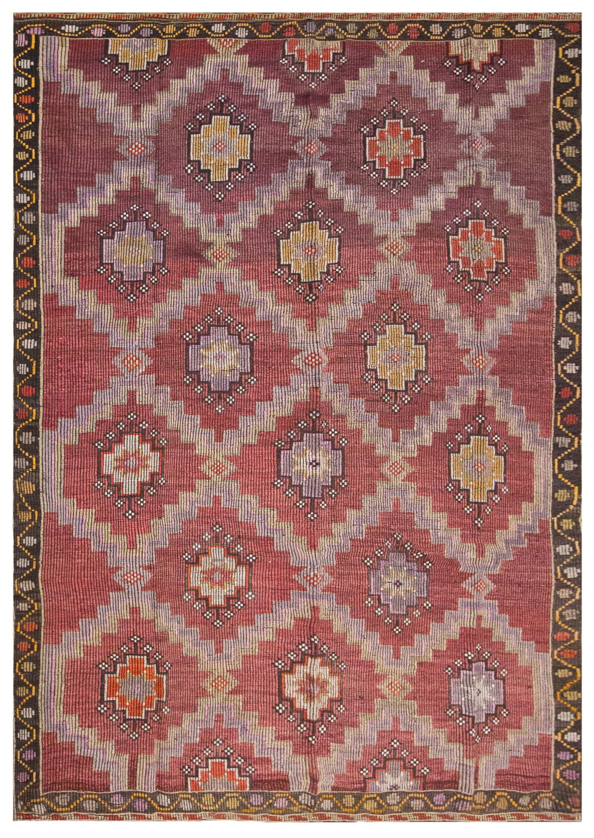 Vintage Large Cicim Rug, 234 x 336 cm / 7.8 x 11 feet