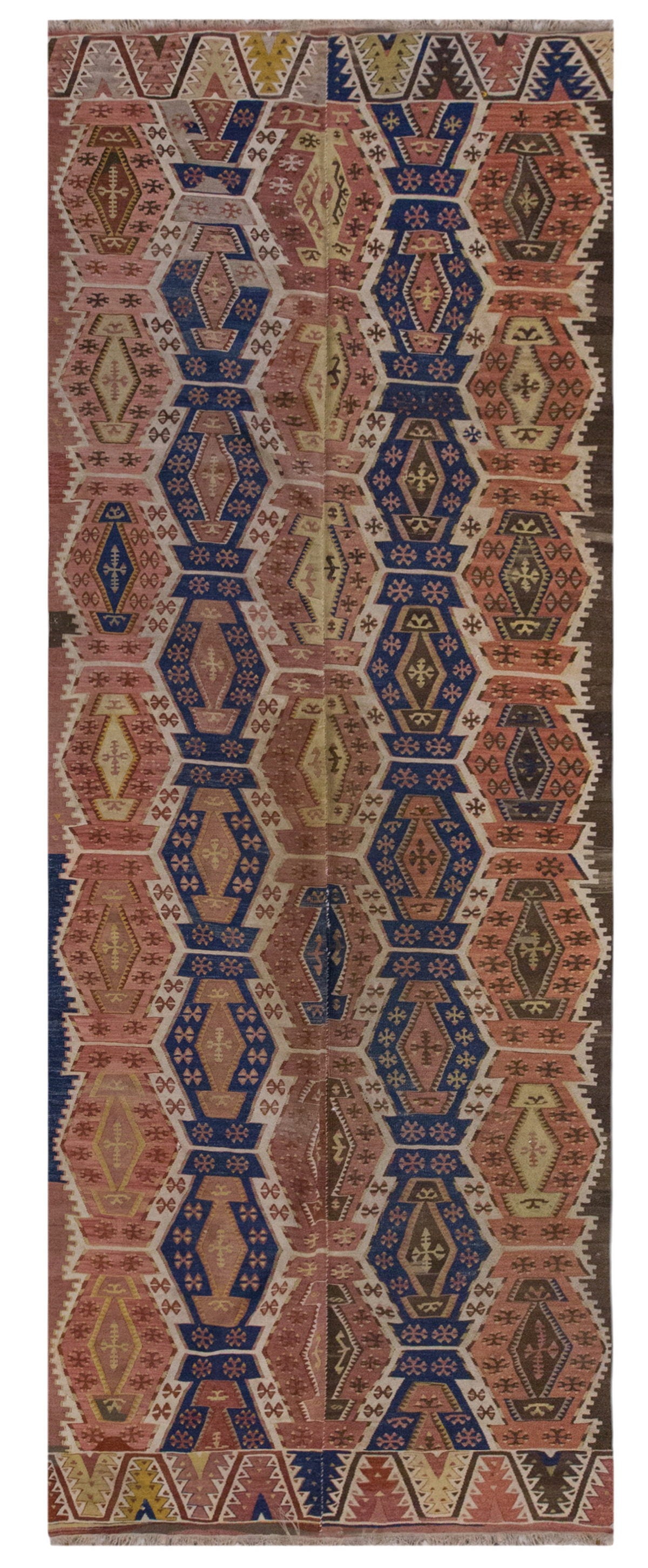Vintage Large Konya Kilim, 146 x 397 cm / 4.9 x 13 ft Kilim