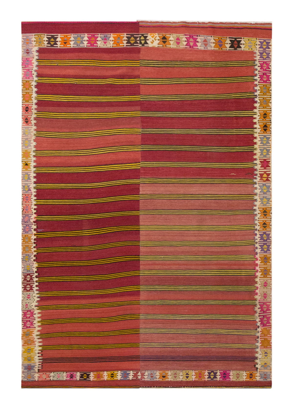 Vintage Large Konya Kilim, 194 x 342 cm / 6.4 x 11.3 ft Kilim