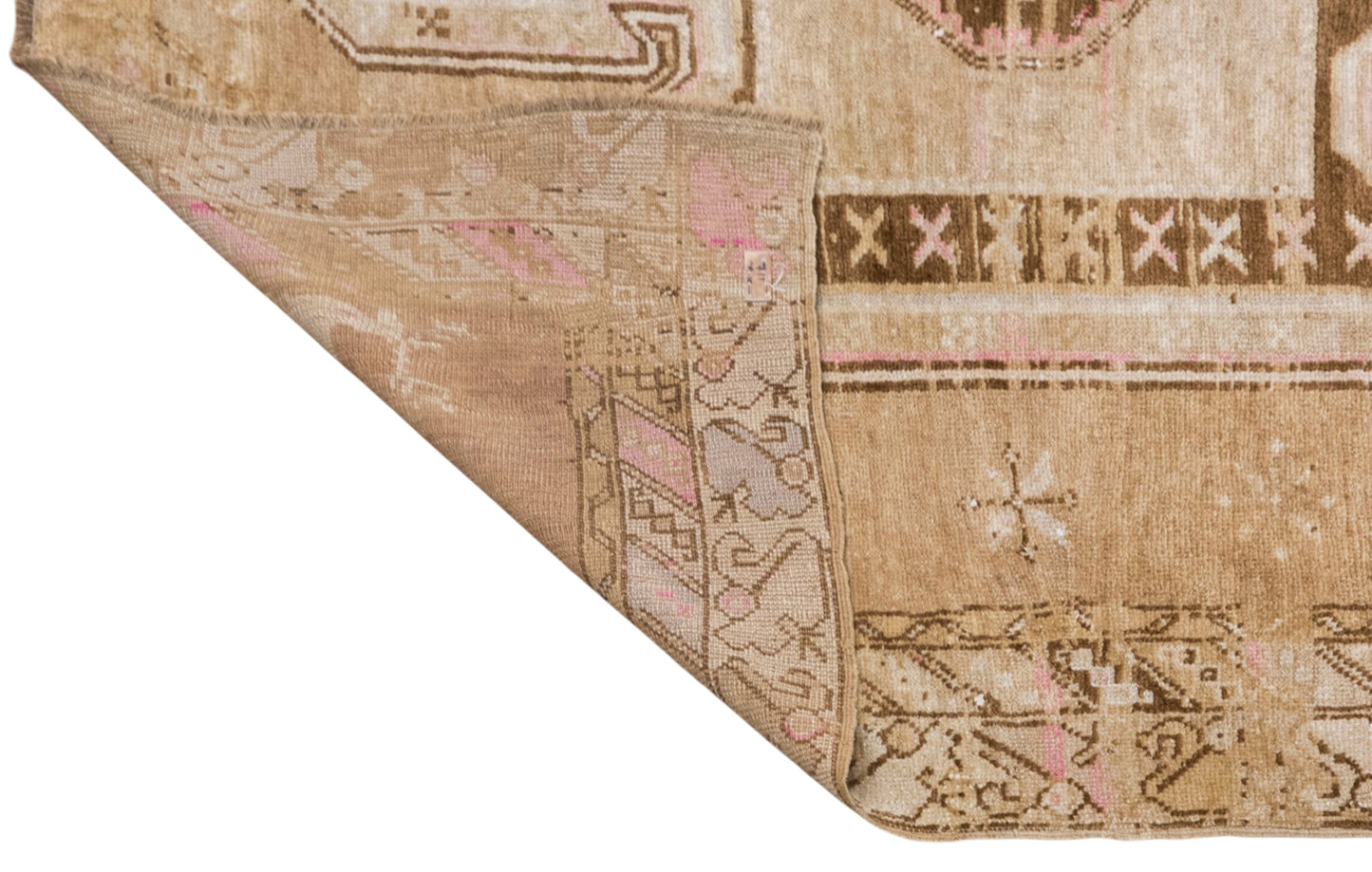 Vintage Large Rug, 200 x 365 cm / 6.6 x 12 ft
