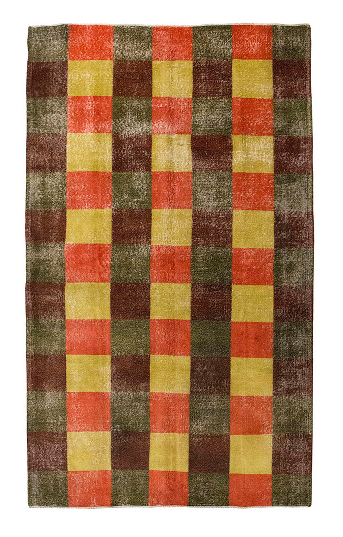 Vintage Large Rug, Oushak Area Rug 5'1" x 8'9" feet 155 x 267 cm