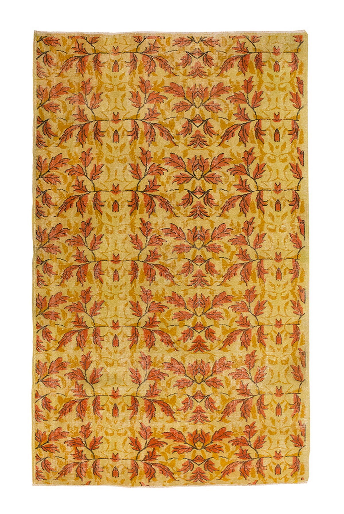 Vintage Large Rug, Oushak Area Rug 5'6" x 8'6" feet 167 x 260 cm