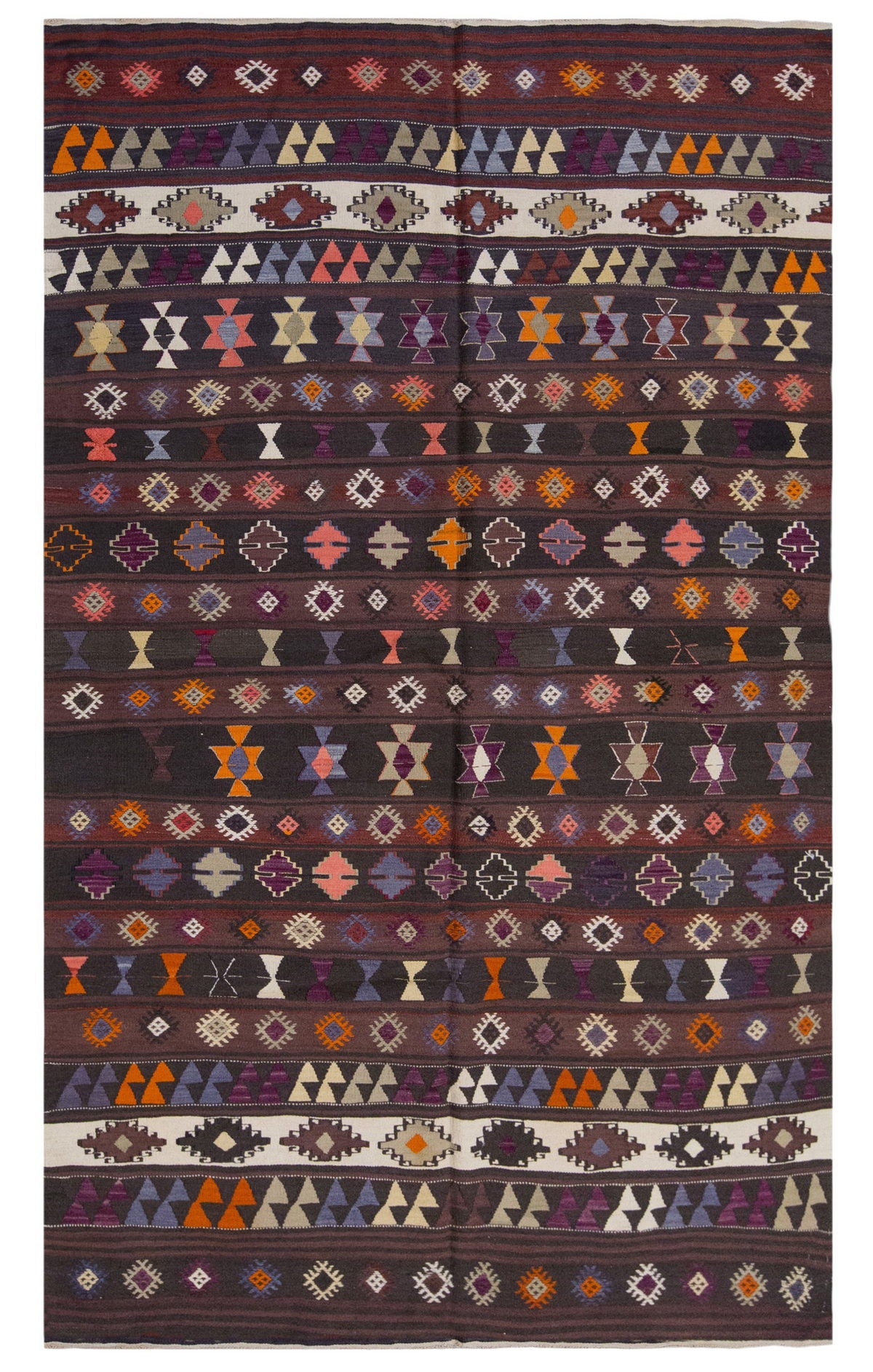 Vintage Large Toros Mountain Kilim, 163 x 269 cm / 5.4 x 9 ft Kilim