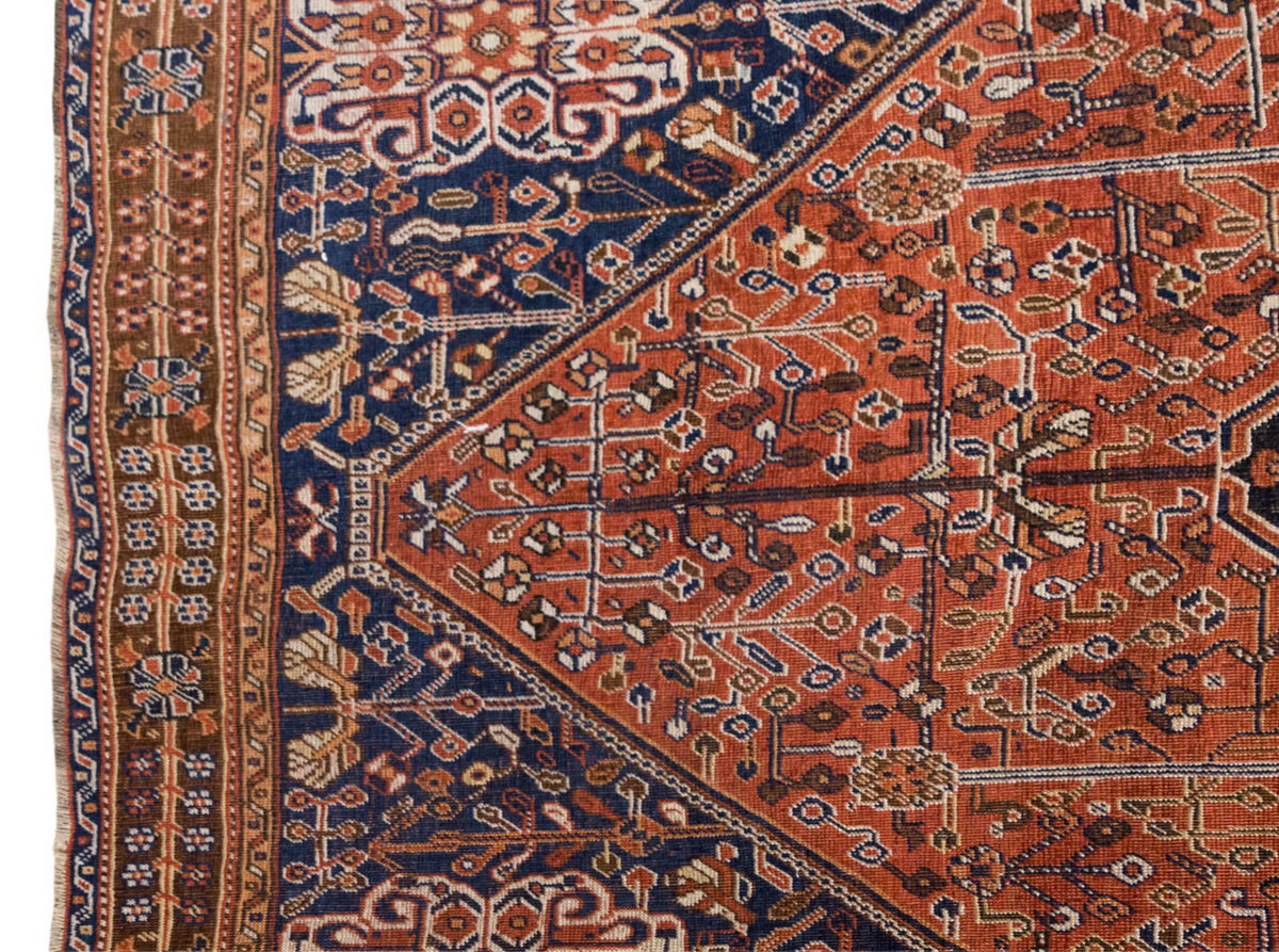 Vintage Oushak Rug - 165 x 263 cm / 4.5 x 6.9 feet