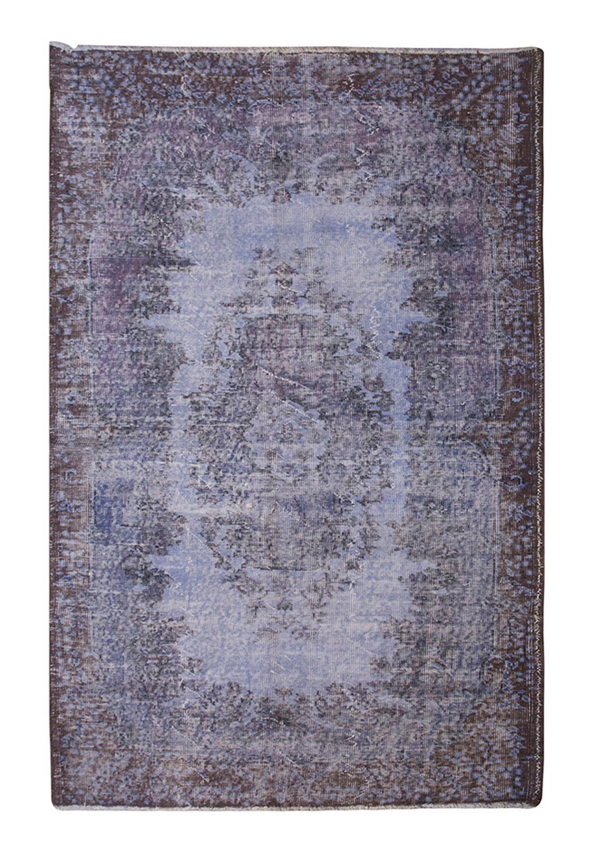 Vintage Rug 3'11" x 7' feet 120 x 214 cm
