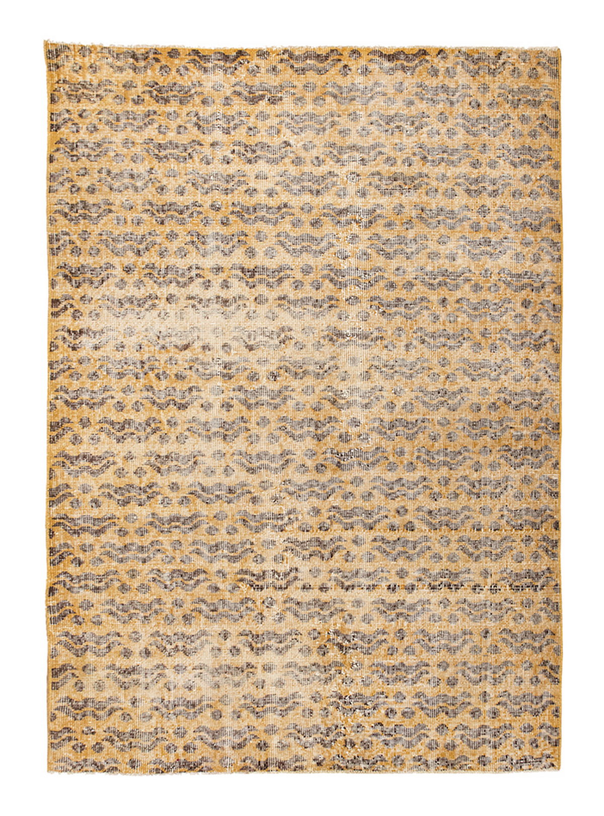 Vintage Rug 3'8" x 6'2" feet 113 x 187 cm