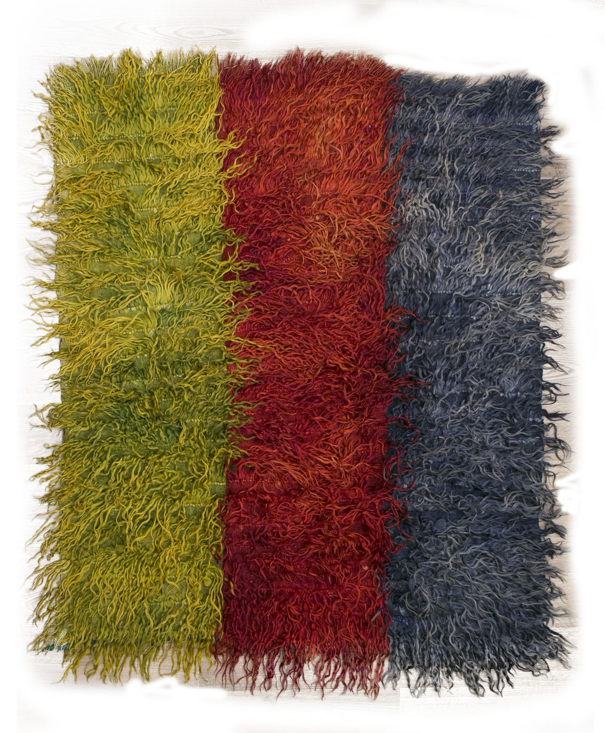 Vintage Tulu Rug, 4'5 x 5 feet / 134 x 150 cm